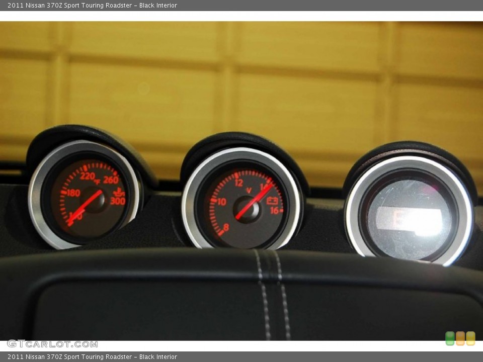 Black Interior Gauges for the 2011 Nissan 370Z Sport Touring Roadster #68773174