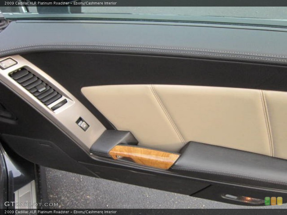 Ebony/Cashmere Interior Door Panel for the 2009 Cadillac XLR Platinum Roadster #68774150