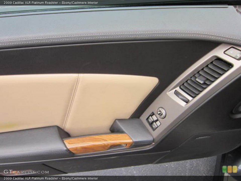 Ebony/Cashmere Interior Door Panel for the 2009 Cadillac XLR Platinum Roadster #68774198