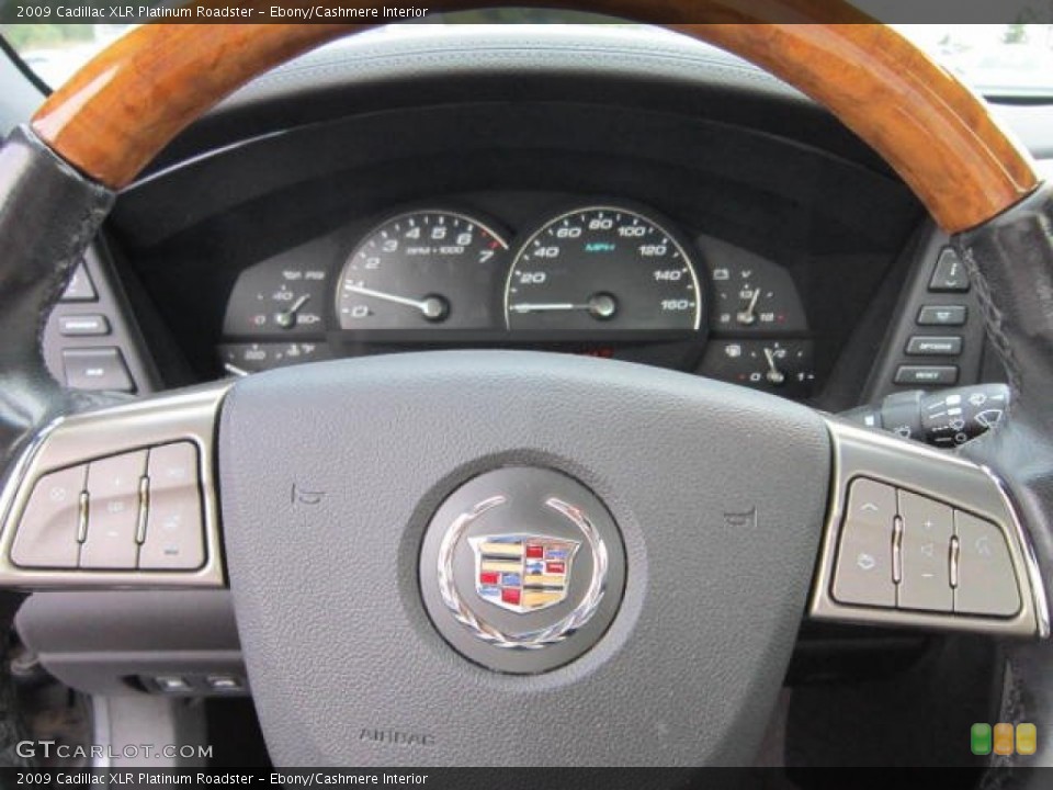 Ebony/Cashmere Interior Gauges for the 2009 Cadillac XLR Platinum Roadster #68774213