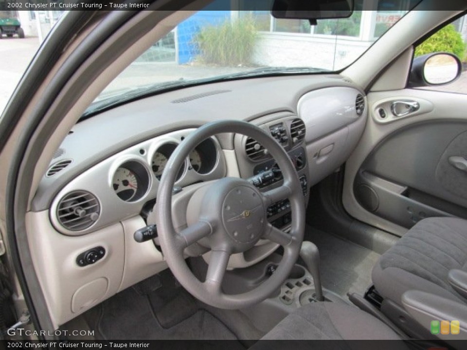 Taupe Interior Prime Interior for the 2002 Chrysler PT Cruiser Touring #68779406