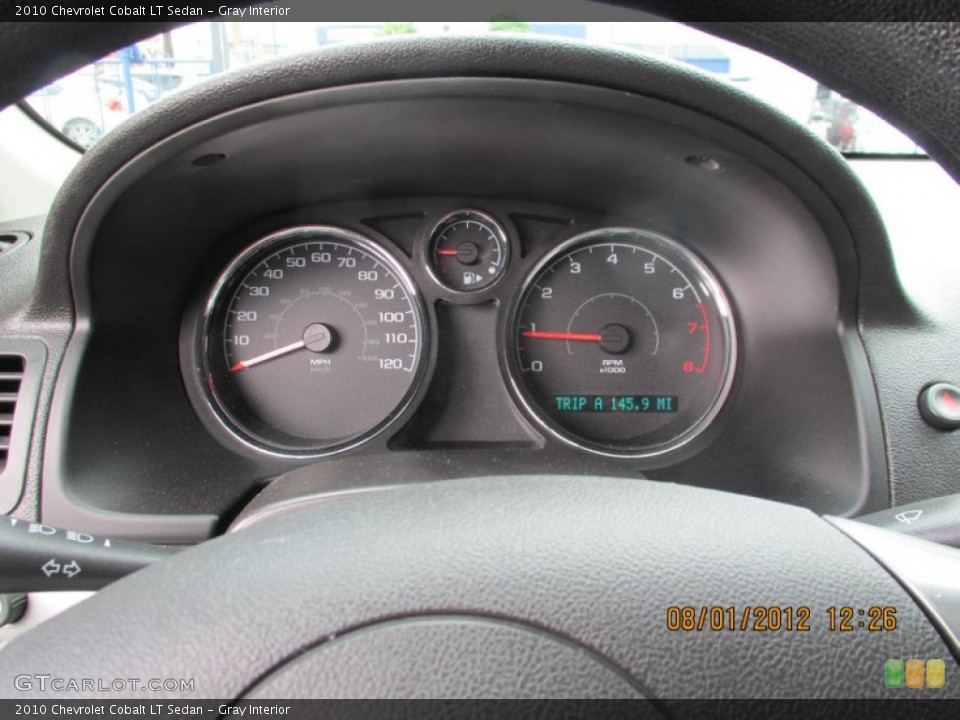 Gray Interior Gauges for the 2010 Chevrolet Cobalt LT Sedan #68779427