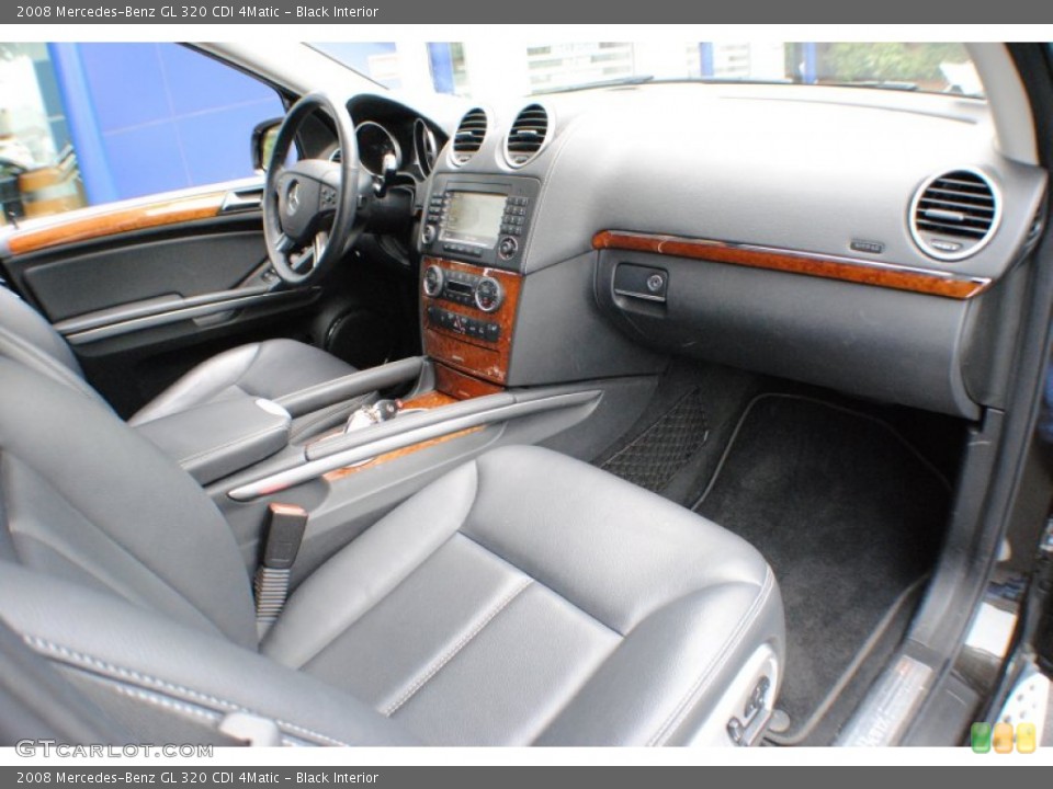 Black Interior Photo for the 2008 Mercedes-Benz GL 320 CDI 4Matic #68780318