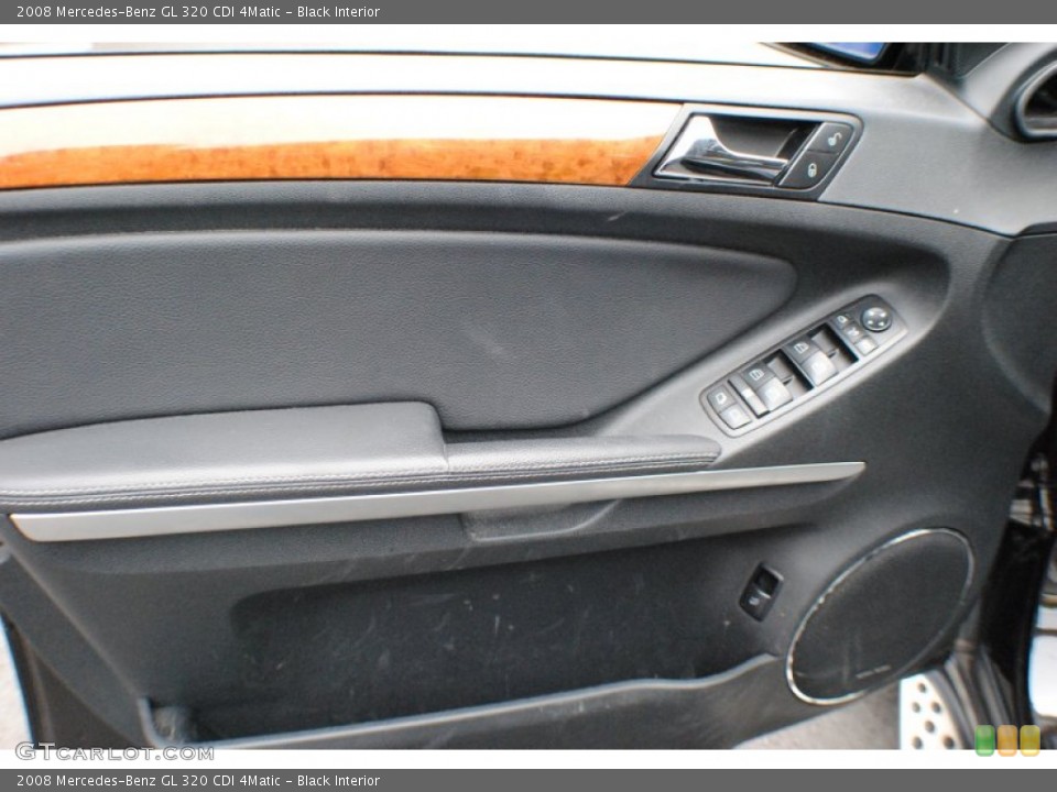 Black Interior Door Panel for the 2008 Mercedes-Benz GL 320 CDI 4Matic #68780339