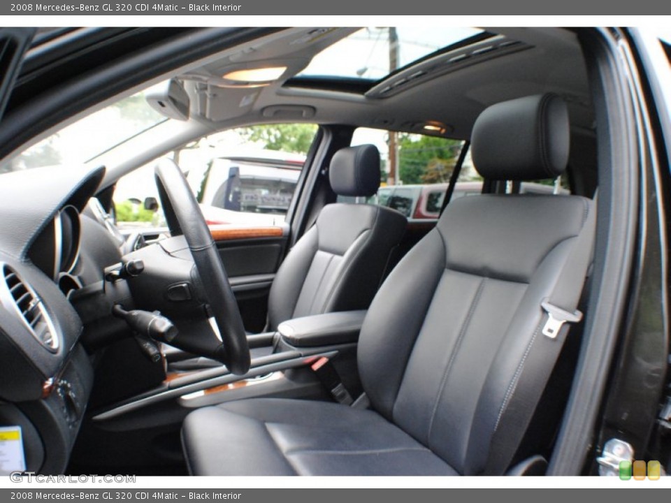Black Interior Photo for the 2008 Mercedes-Benz GL 320 CDI 4Matic #68780345