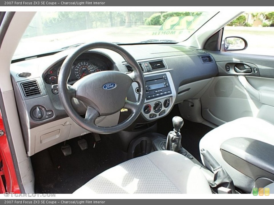 Charcoal/Light Flint Interior Prime Interior for the 2007 Ford Focus ZX3 SE Coupe #68780900