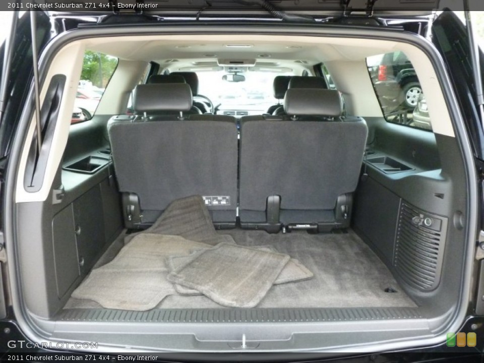 Ebony Interior Trunk for the 2011 Chevrolet Suburban Z71 4x4 #68785118