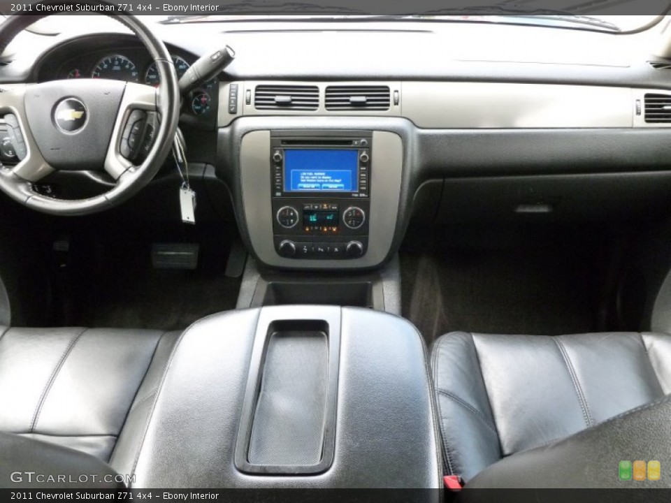 Ebony Interior Dashboard for the 2011 Chevrolet Suburban Z71 4x4 #68785181