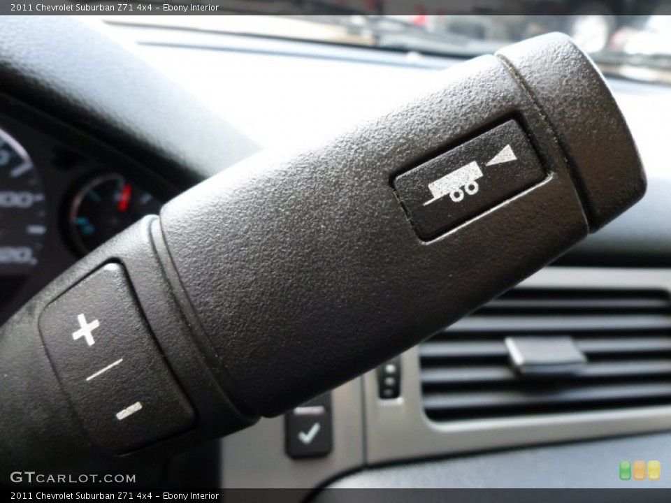 Ebony Interior Transmission for the 2011 Chevrolet Suburban Z71 4x4 #68785289