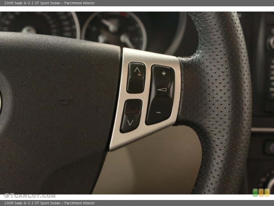 Parchment Interior Controls for the 2008 Saab 9-3 2.0T Sport Sedan #68787284