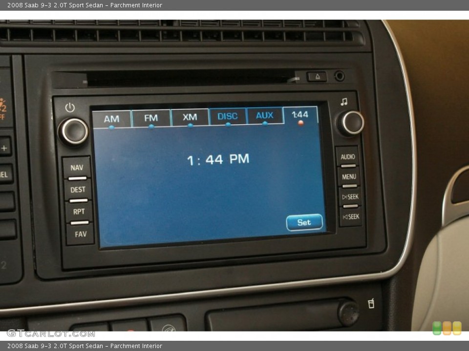 Parchment Interior Controls for the 2008 Saab 9-3 2.0T Sport Sedan #68787368