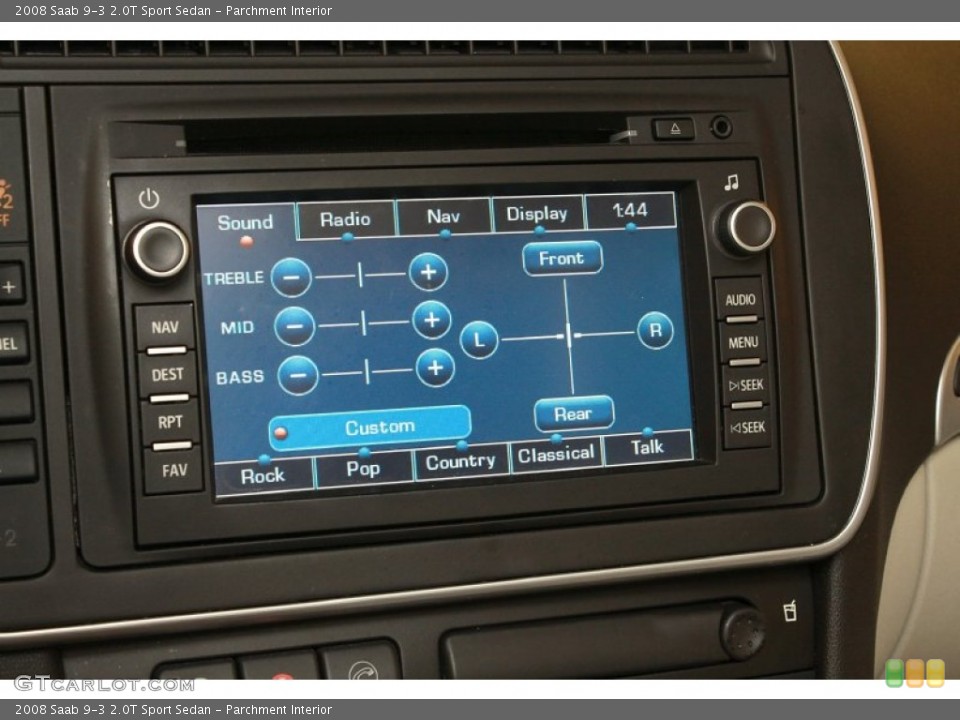 Parchment Interior Controls for the 2008 Saab 9-3 2.0T Sport Sedan #68787377