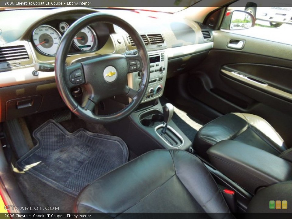 Ebony Interior Prime Interior for the 2006 Chevrolet Cobalt LT Coupe #68788046