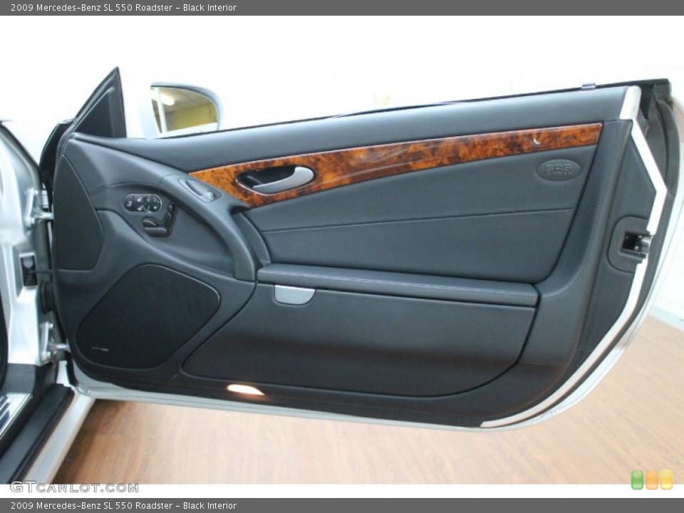 Black Interior Door Panel for the 2009 Mercedes-Benz SL 550 Roadster #68789297