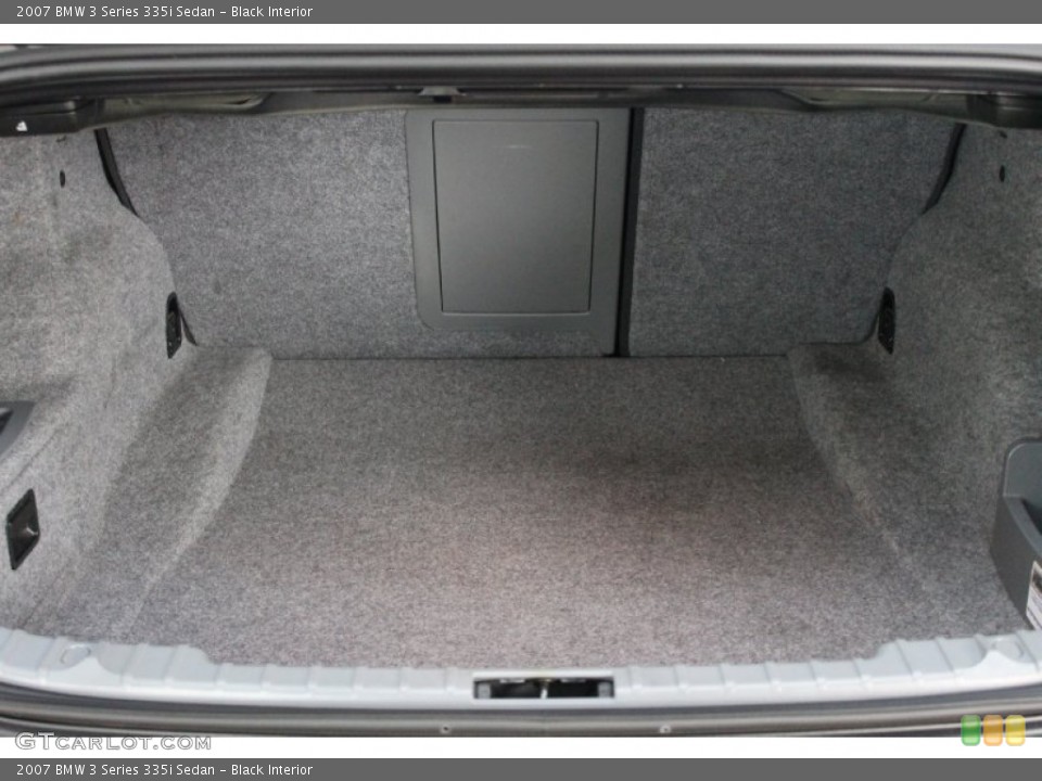 Black Interior Trunk for the 2007 BMW 3 Series 335i Sedan #68789909