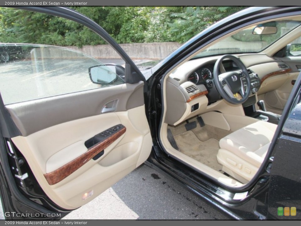 Ivory Interior Photo for the 2009 Honda Accord EX Sedan #68790701