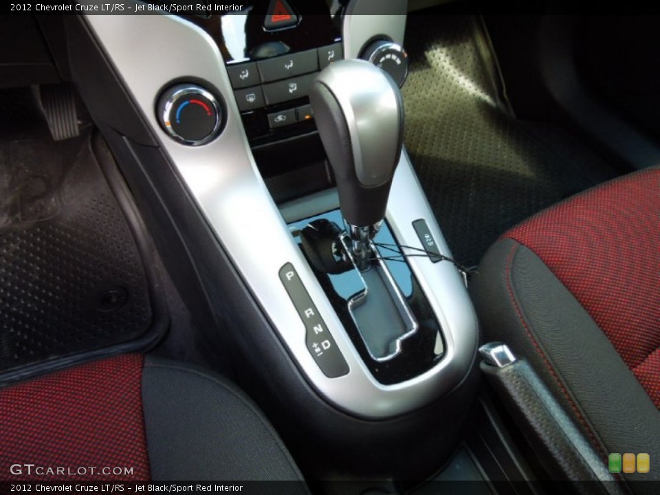 Jet Black/Sport Red Interior Transmission for the 2012 Chevrolet Cruze LT/RS #68790830
