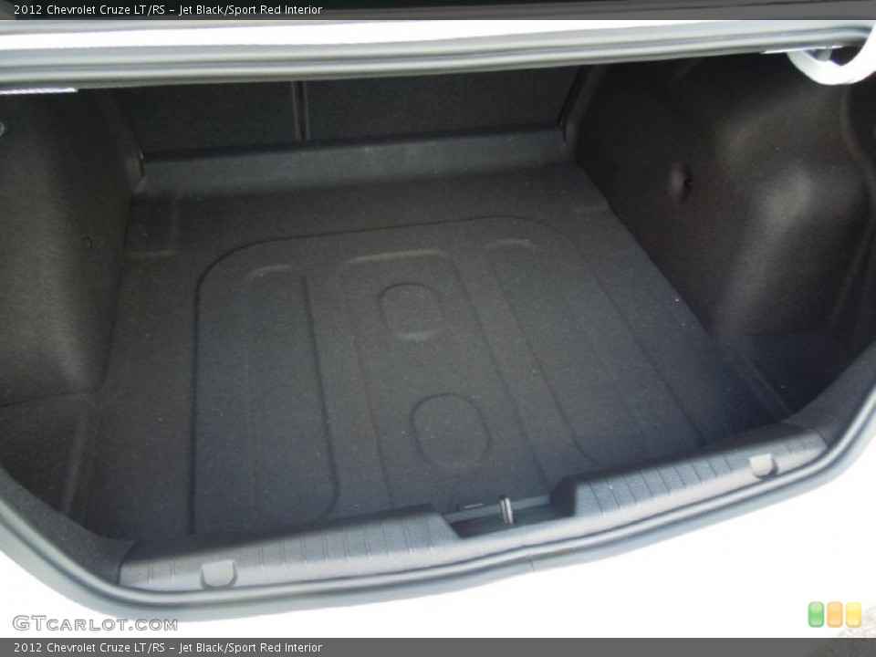 Jet Black/Sport Red Interior Trunk for the 2012 Chevrolet Cruze LT/RS #68790899