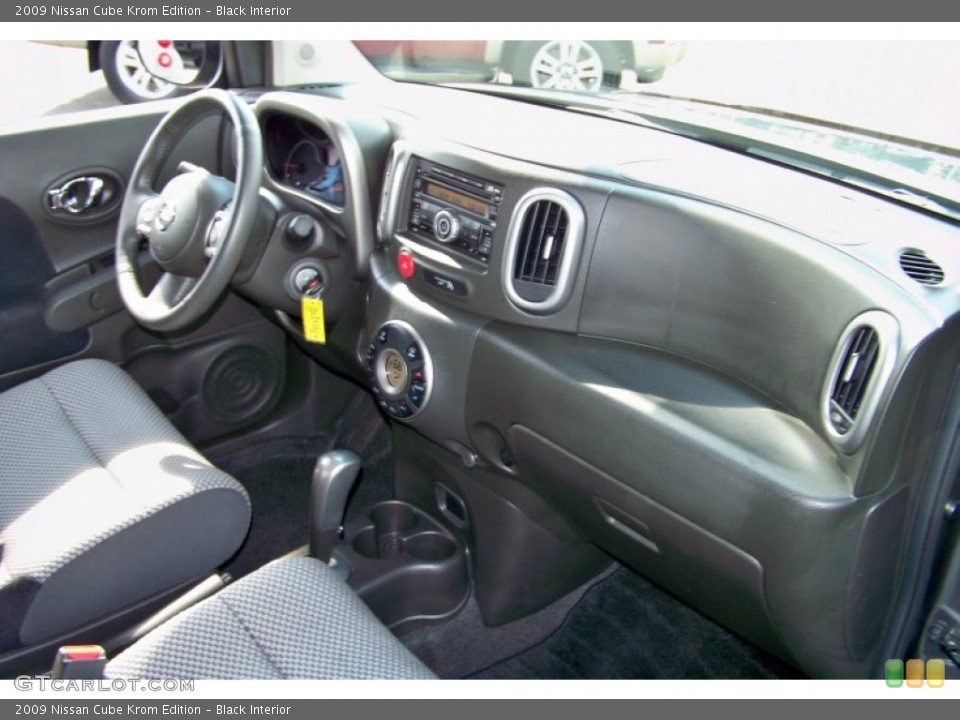Black Interior Dashboard for the 2009 Nissan Cube Krom Edition #68792256