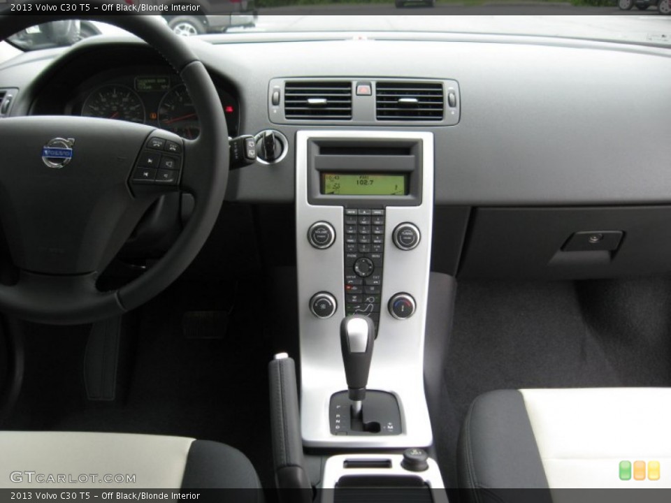 Off Black/Blonde Interior Controls for the 2013 Volvo C30 T5 #68793014