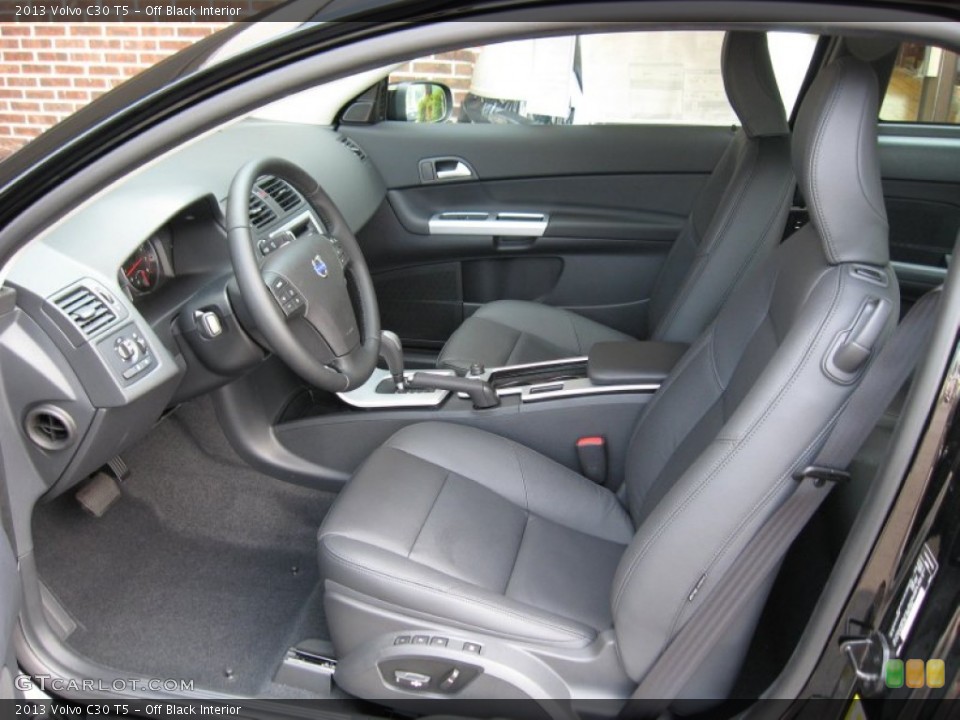 Off Black Interior Prime Interior for the 2013 Volvo C30 T5 #68793437