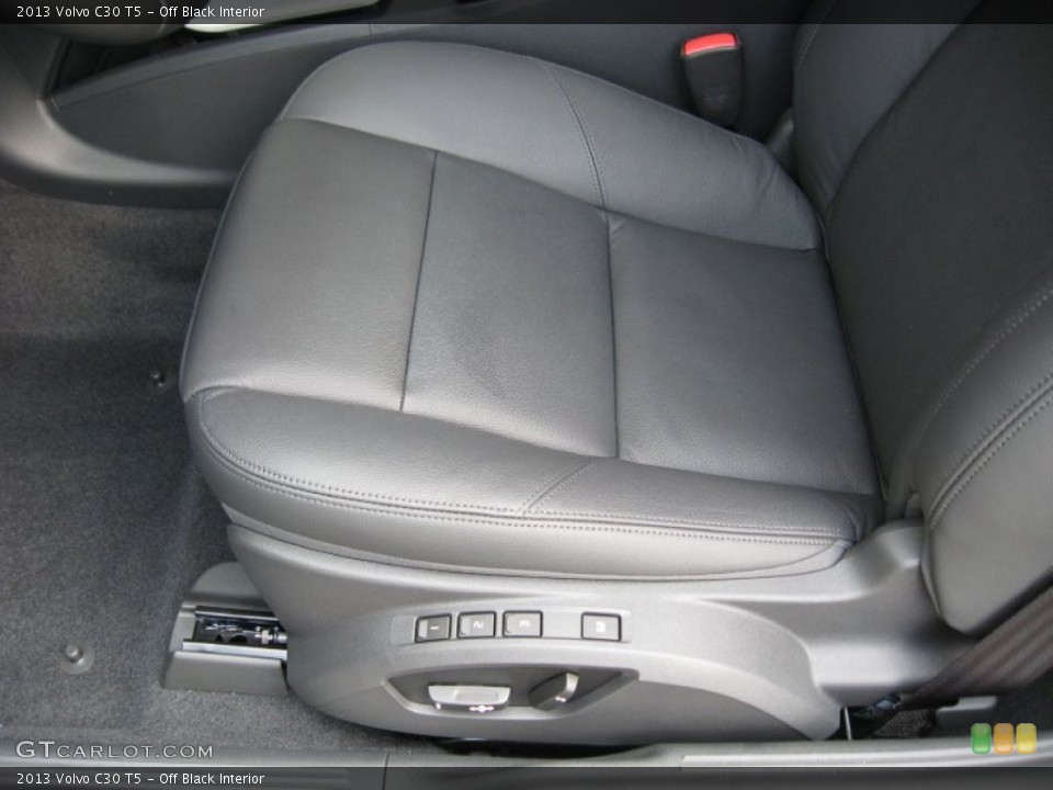 Off Black Interior Front Seat for the 2013 Volvo C30 T5 #68793446