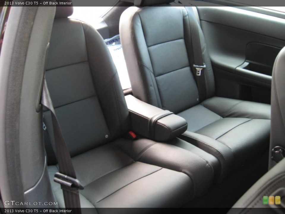 Off Black Interior Photo for the 2013 Volvo C30 T5 #68793467