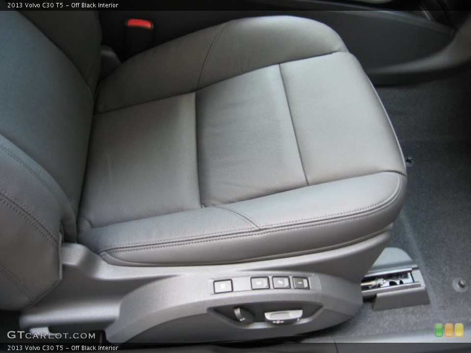 Off Black Interior Front Seat for the 2013 Volvo C30 T5 #68793494