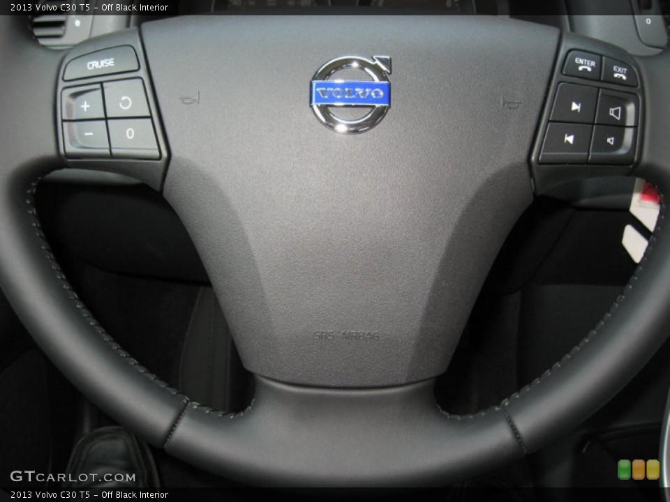 Off Black Interior Steering Wheel for the 2013 Volvo C30 T5 #68793542
