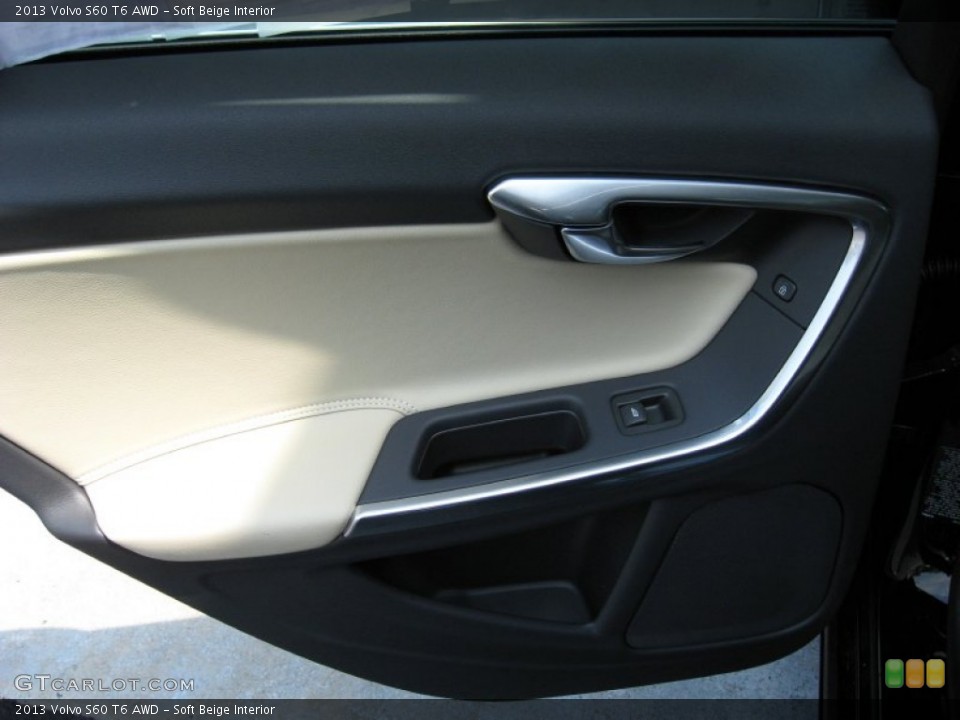 Soft Beige Interior Door Panel for the 2013 Volvo S60 T6 AWD #68793719