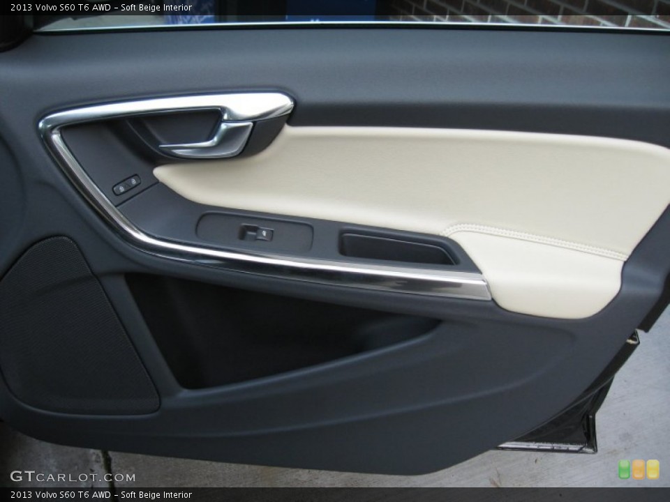 Soft Beige Interior Door Panel for the 2013 Volvo S60 T6 AWD #68793746