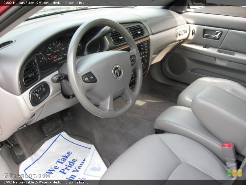 Medium Graphite 2002 Mercury Sable Interiors