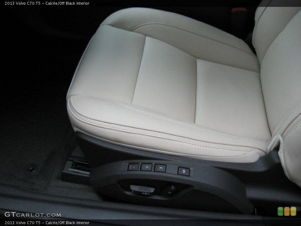 Calcite/Off Black Interior Front Seat for the 2013 Volvo C70 T5 #68793953