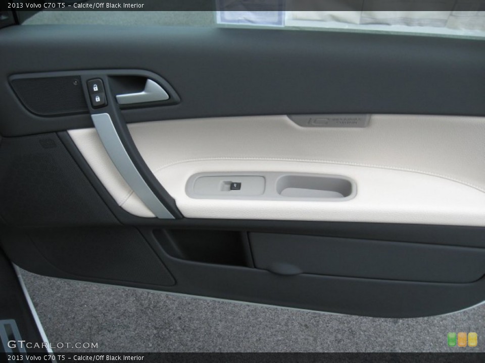 Calcite/Off Black Interior Door Panel for the 2013 Volvo C70 T5 #68794004