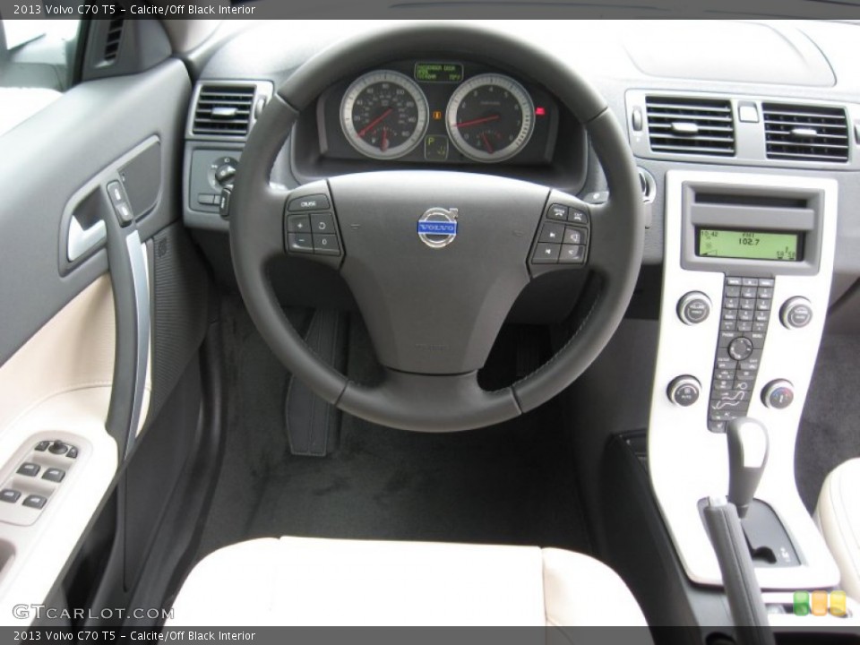 Calcite/Off Black Interior Dashboard for the 2013 Volvo C70 T5 #68794013