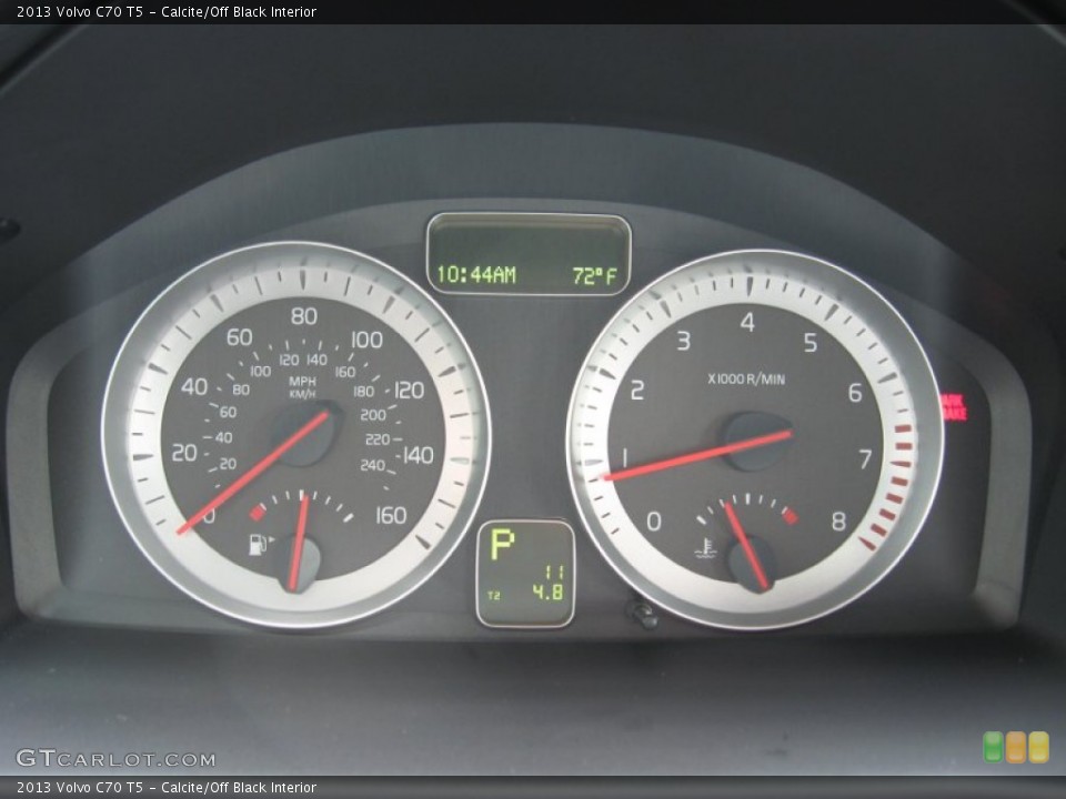 Calcite/Off Black Interior Gauges for the 2013 Volvo C70 T5 #68794058