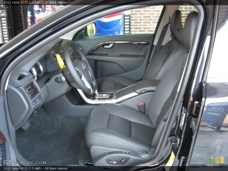 Off Black Interior Photo for the 2012 Volvo XC70 3.2 AWD #68794178