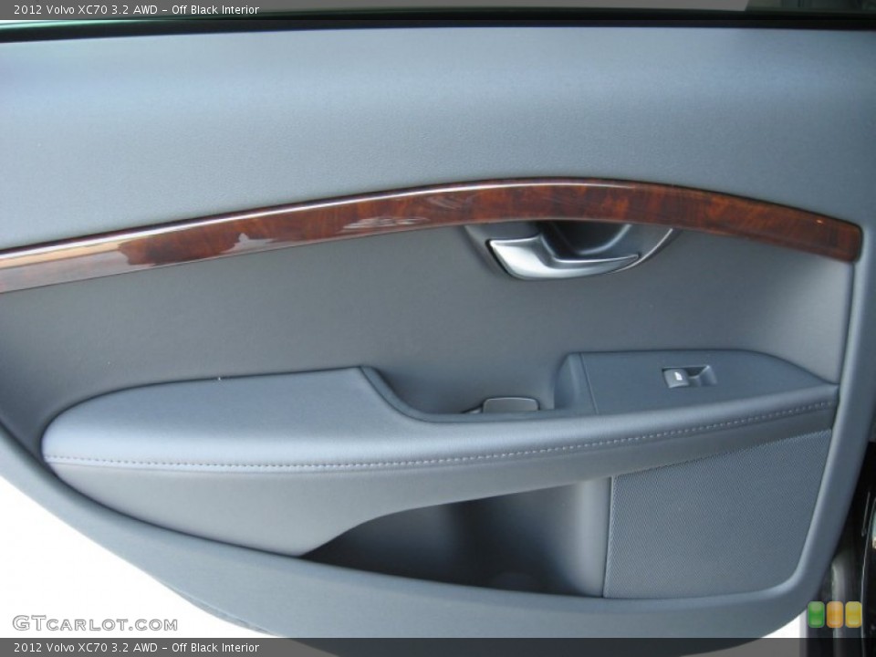 Off Black Interior Door Panel for the 2012 Volvo XC70 3.2 AWD #68794226