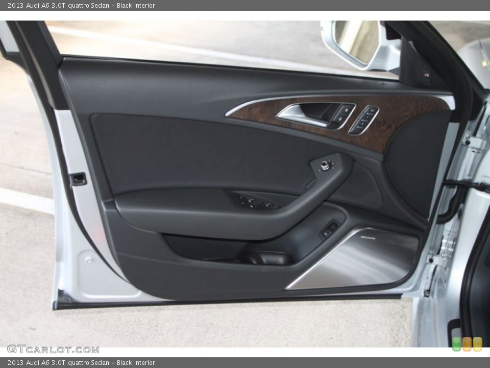 Black Interior Door Panel for the 2013 Audi A6 3.0T quattro Sedan #68794766