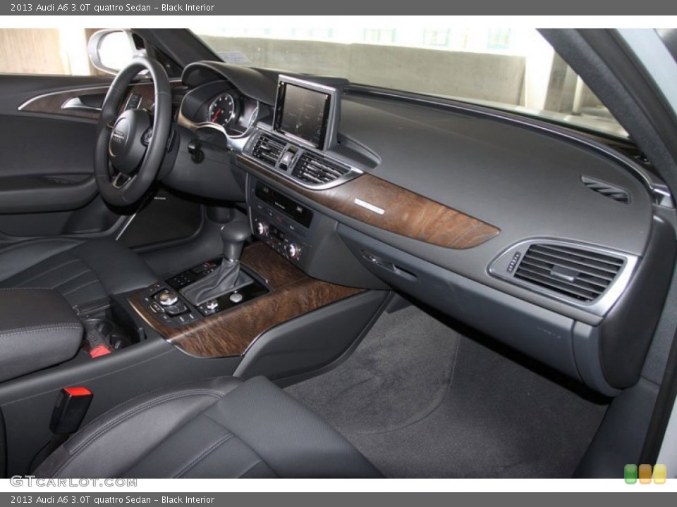 Black Interior Dashboard for the 2013 Audi A6 3.0T quattro Sedan #68794868