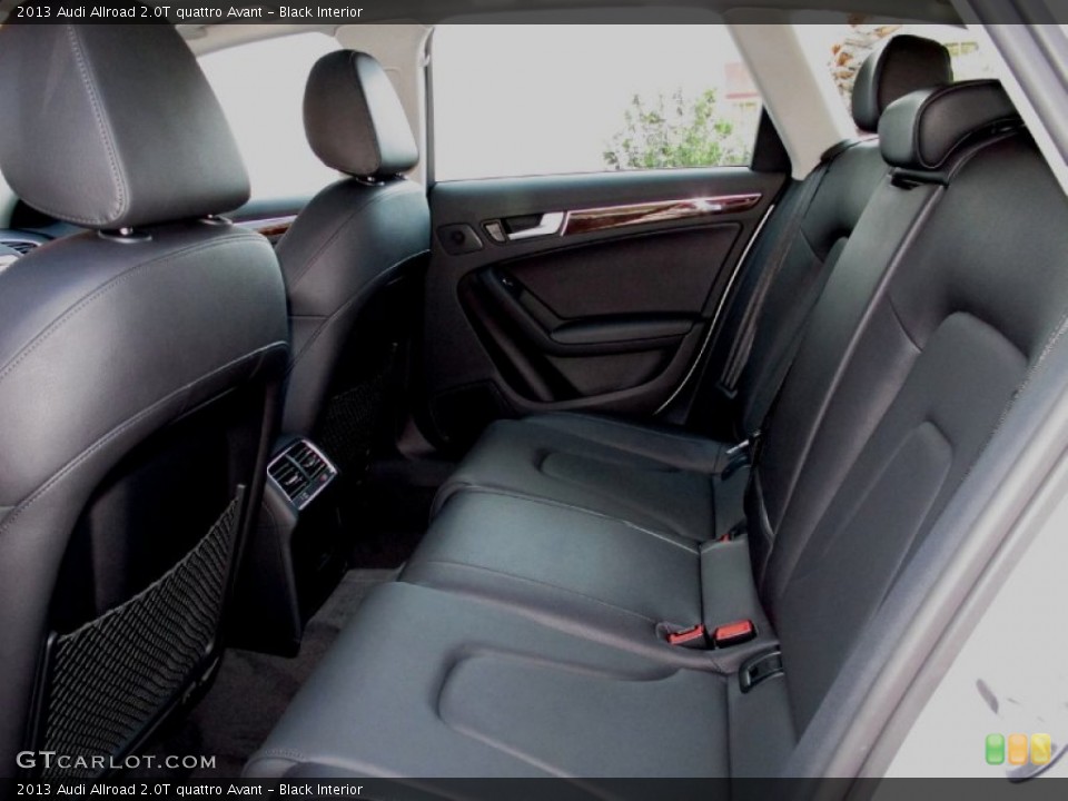 Black Interior Rear Seat for the 2013 Audi Allroad 2.0T quattro Avant #68794910