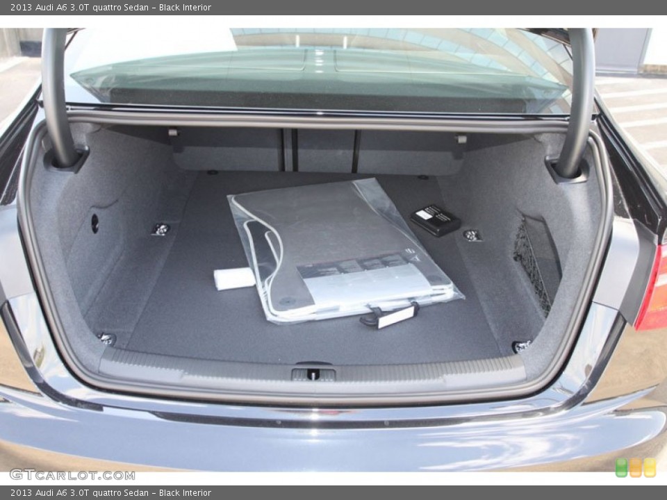 Black Interior Trunk for the 2013 Audi A6 3.0T quattro Sedan #68795084