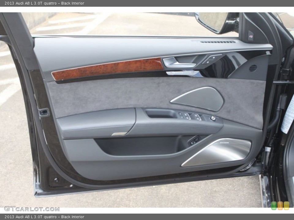 Black Interior Door Panel for the 2013 Audi A8 L 3.0T quattro #68796299