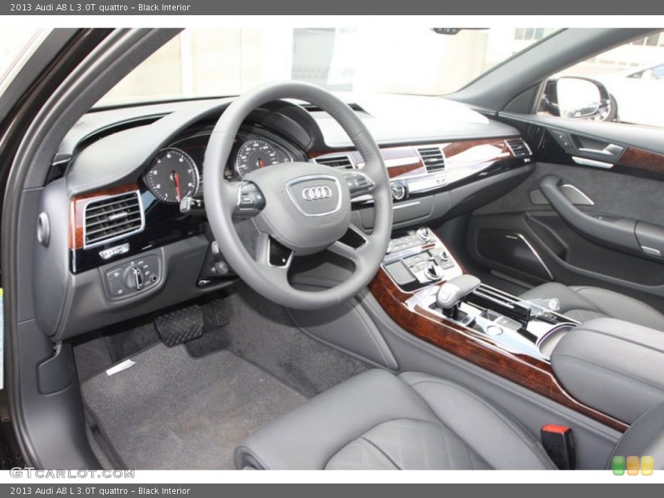 Black Interior Prime Interior for the 2013 Audi A8 L 3.0T quattro #68796307