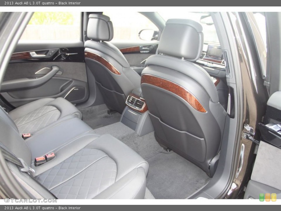 Black Interior Photo for the 2013 Audi A8 L 3.0T quattro #68796428