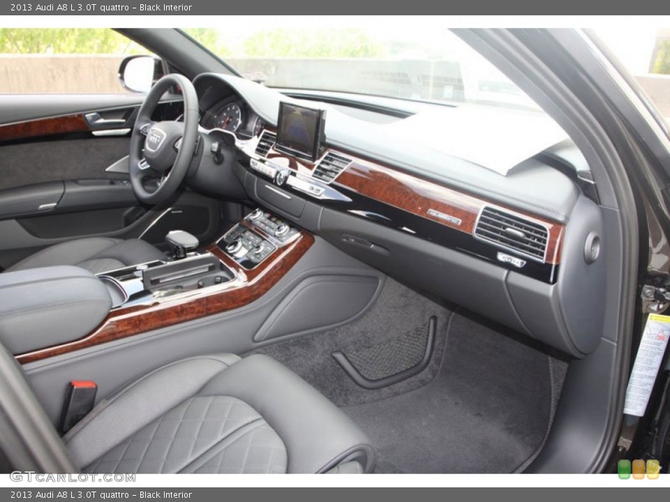 Black Interior Photo for the 2013 Audi A8 L 3.0T quattro #68796452
