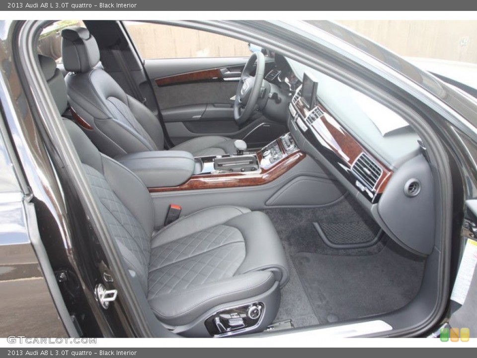 Black Interior Photo for the 2013 Audi A8 L 3.0T quattro #68796461