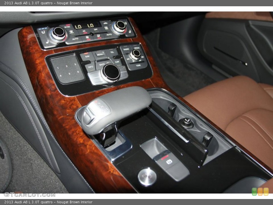 Nougat Brown Interior Transmission for the 2013 Audi A8 L 3.0T quattro #68796950