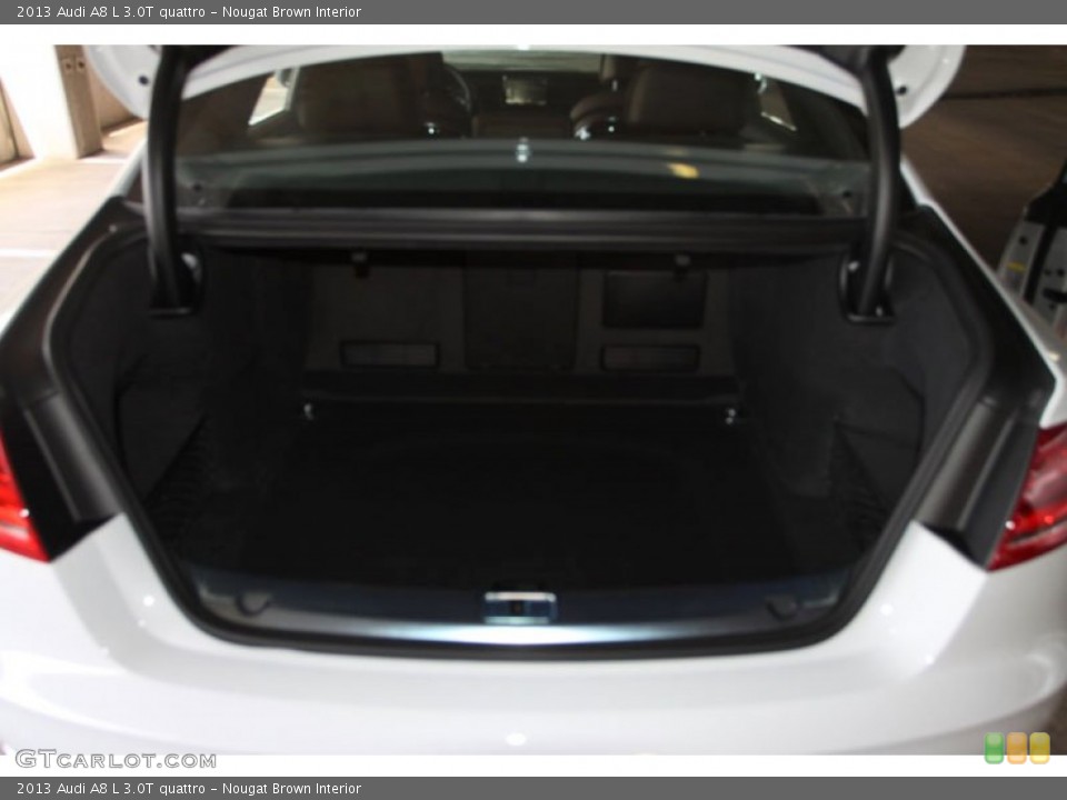 Nougat Brown Interior Trunk for the 2013 Audi A8 L 3.0T quattro #68796959