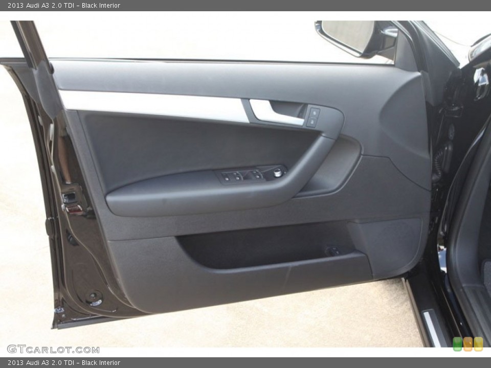Black Interior Door Panel for the 2013 Audi A3 2.0 TDI #68797136